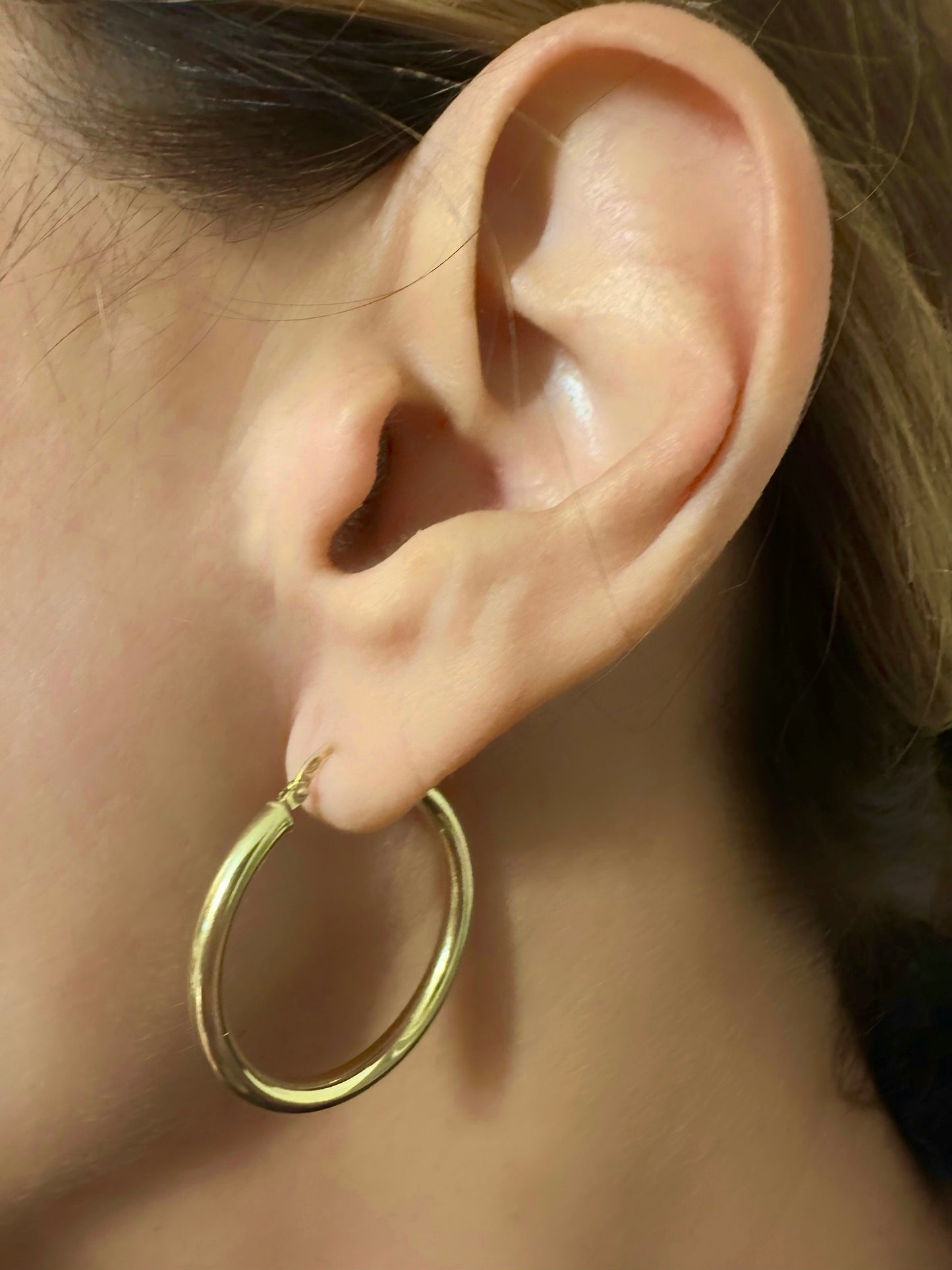 Orecchini CerchioClassic Gold-L