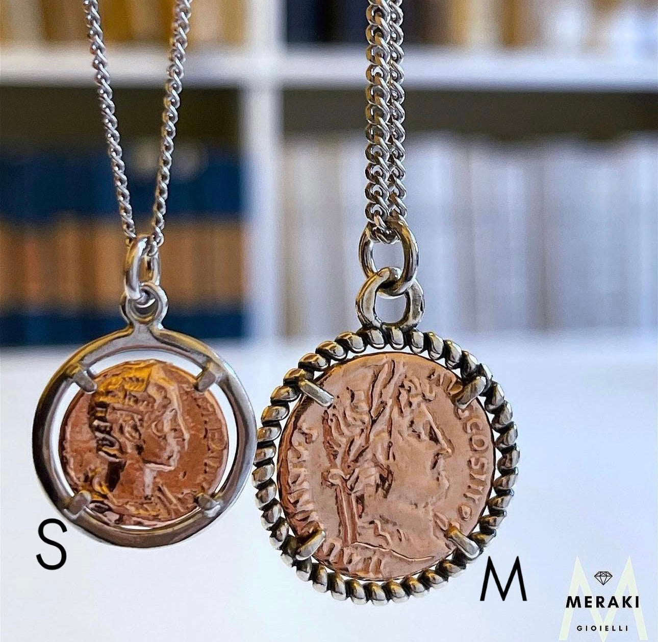 Collana Moneta Rosè