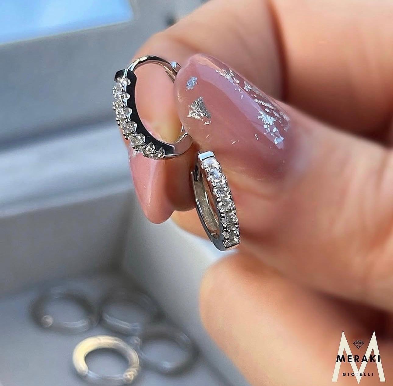 Orecchini Cerchietti Brill