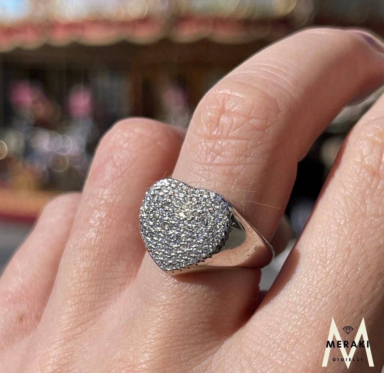 Anello Cuore Big Brill