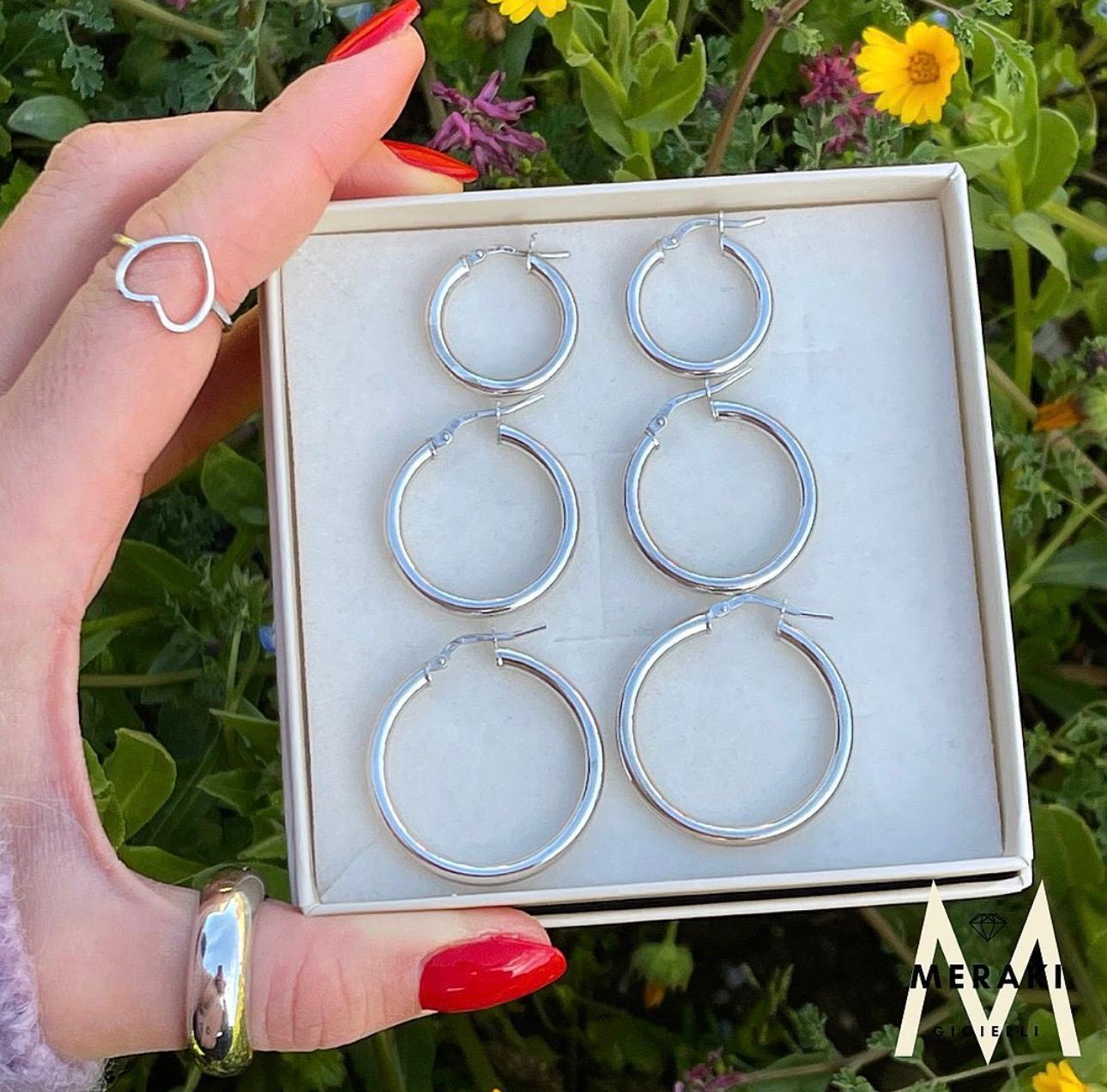 Orecchini CerchioClassic Silver