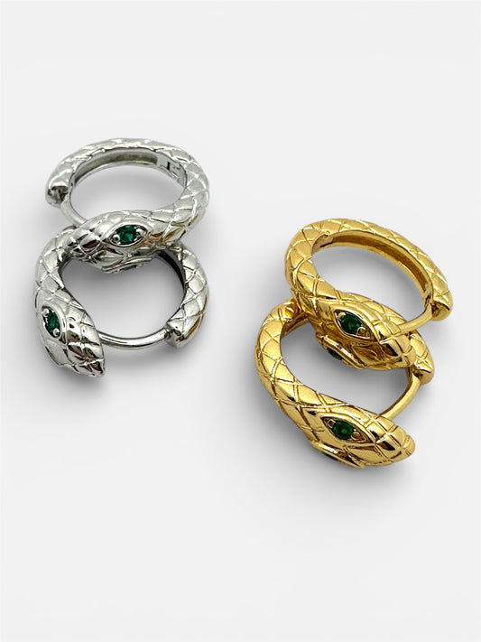 Orecchini Serpente Iconic Green