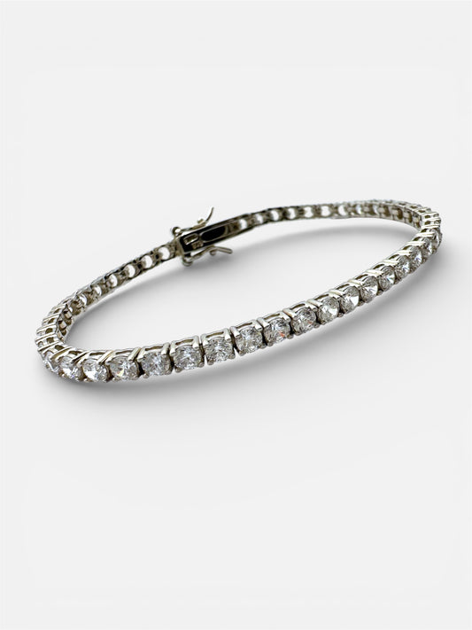 Bracciale Tennis 3mm White