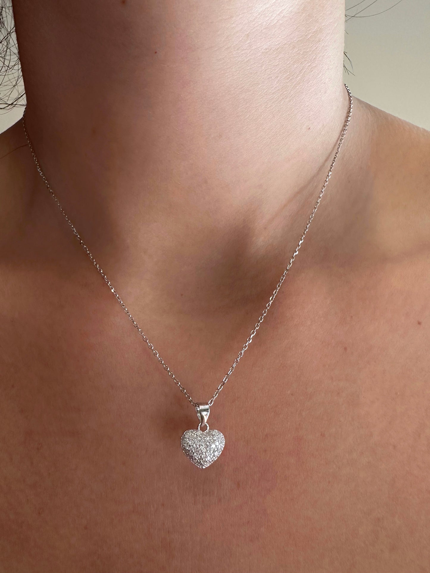 Collana Cuore PavèMini
