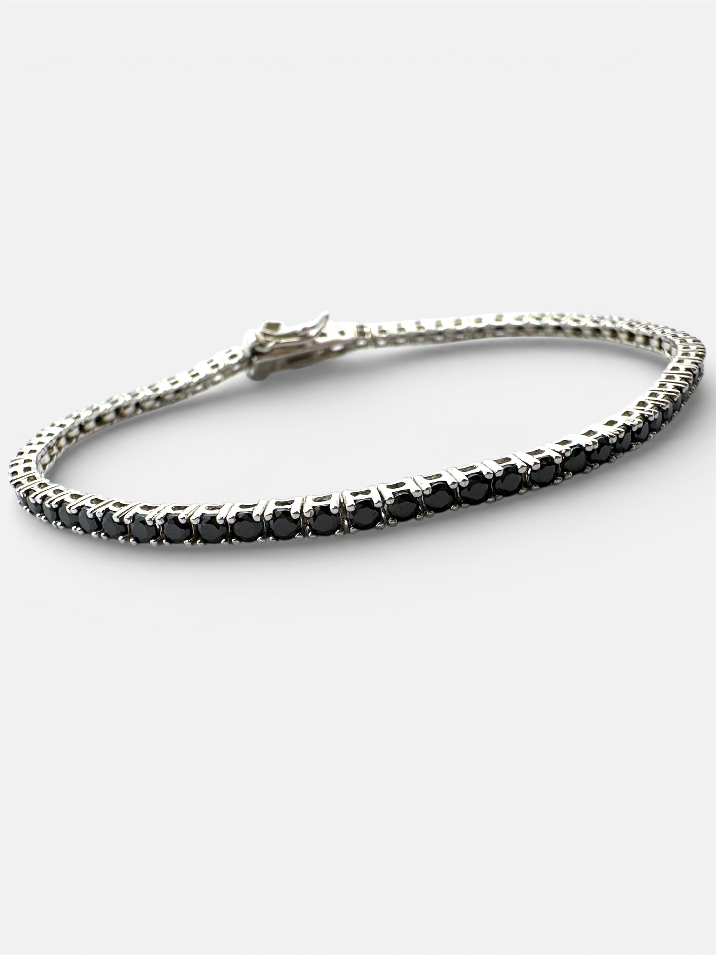 Bracciale Tennis 2mm Black