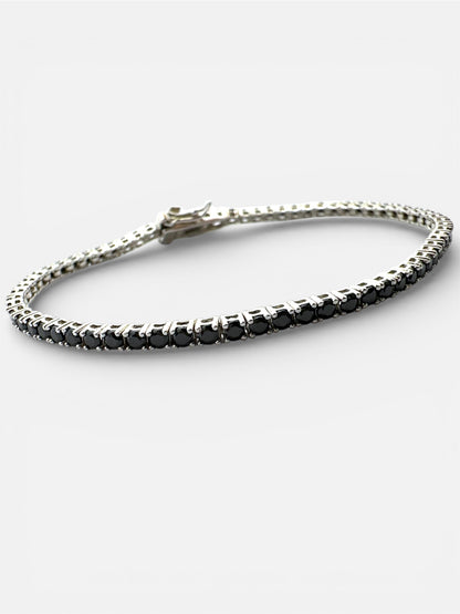 Bracciale Tennis 2mm Black