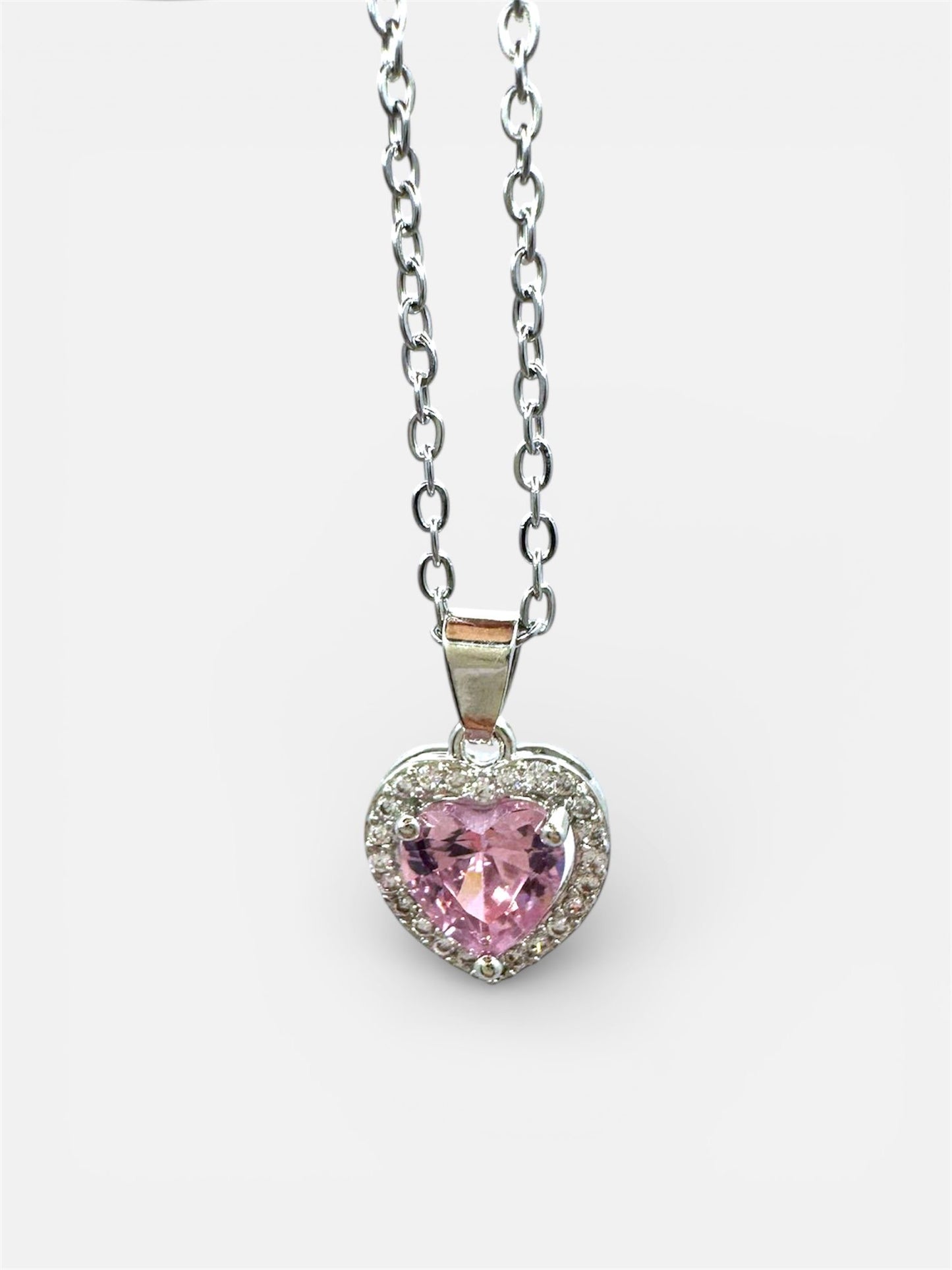 Collana Cuore Rosa