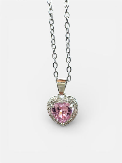 Collana Cuore Rosa