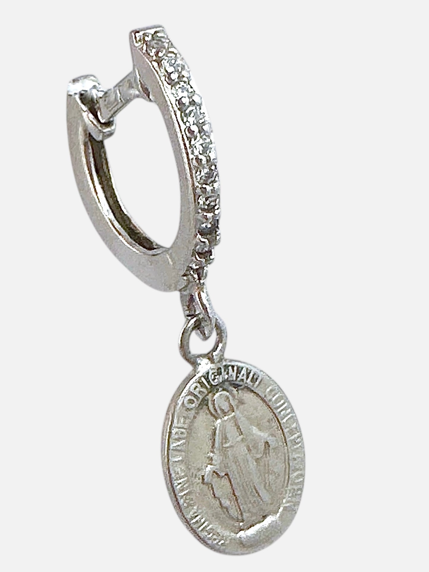 Orecchini Cerchio Pendente Miracolosa