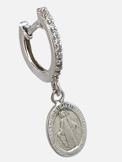 Orecchini Cerchio Pendente Miracolosa