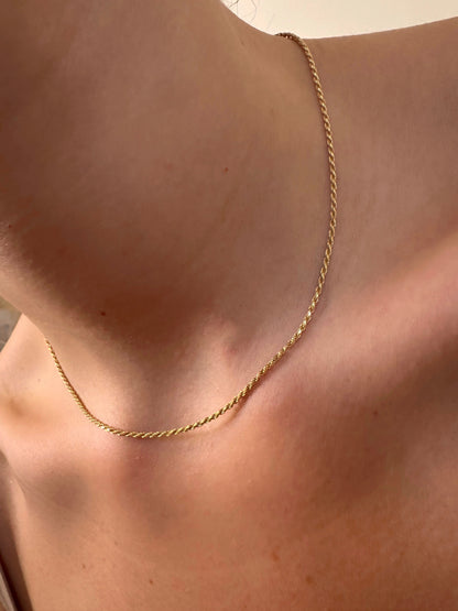 Collana Torchon Gold