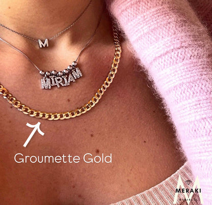 Collana Groumette Gold