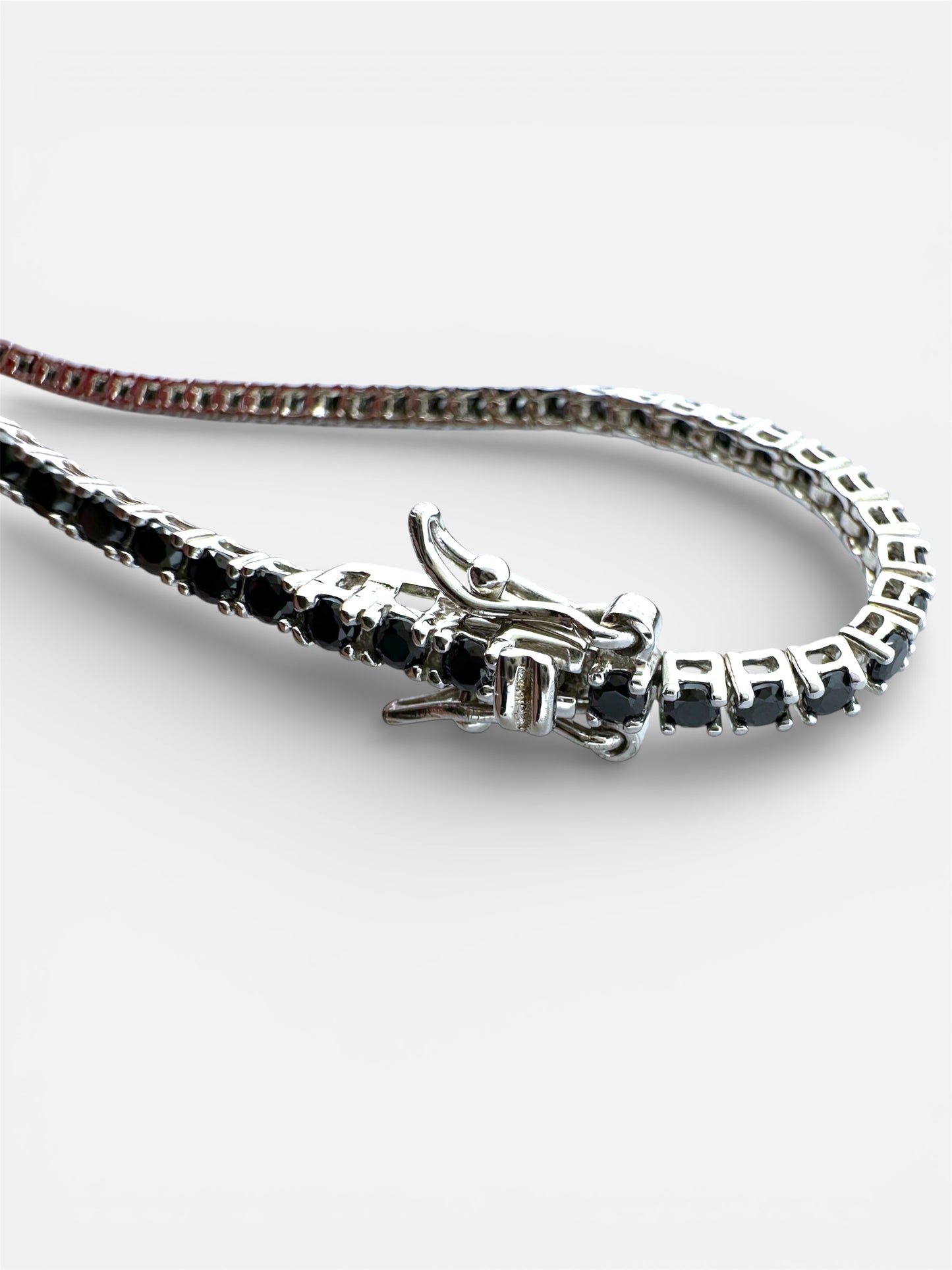 Bracciale Tennis 2mm Black