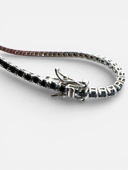 Bracciale Tennis 2mm Black