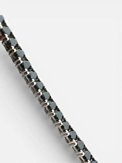 Bracciale Tennis 2mm Black