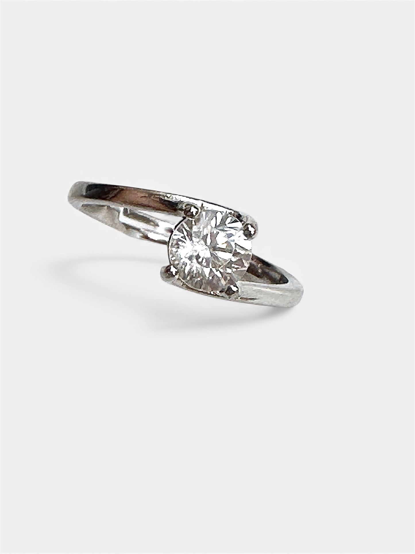 Anello Solitario Regolabile M