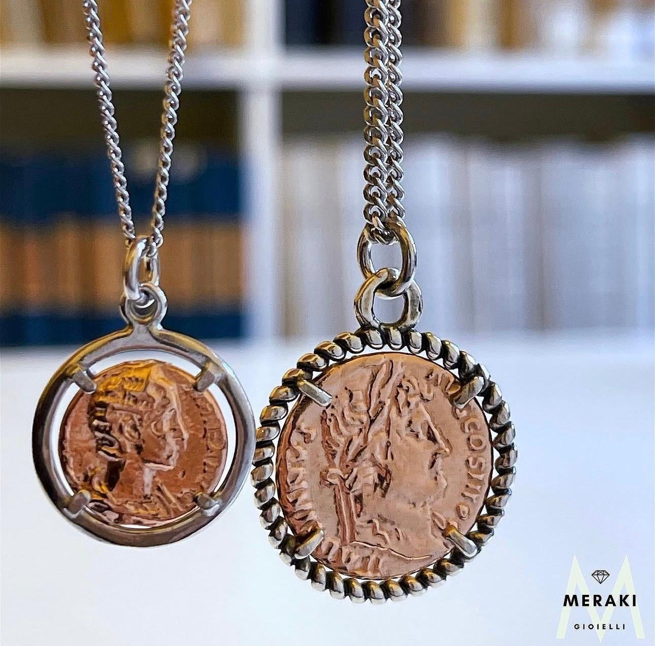 Collana Moneta Rosè