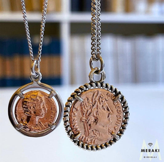 Collana Moneta Rosè
