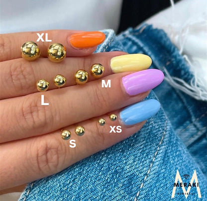 Orecchini Sfere Gold