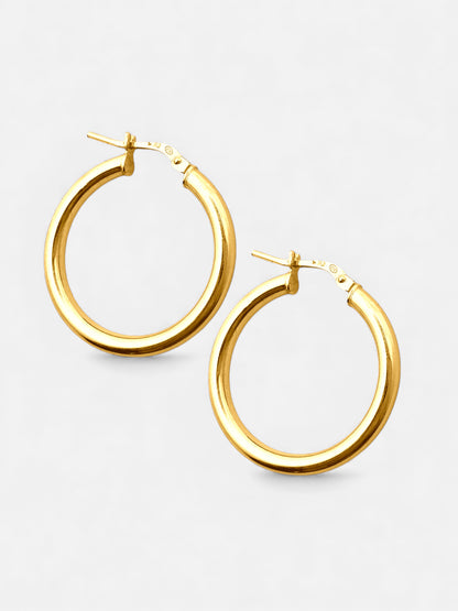 Orecchini CerchioClassic Gold-M