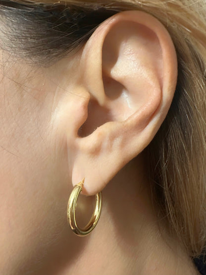 Orecchini CerchioClassic Gold-S