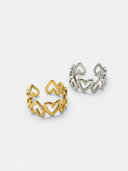 Anello Cuore Infinito