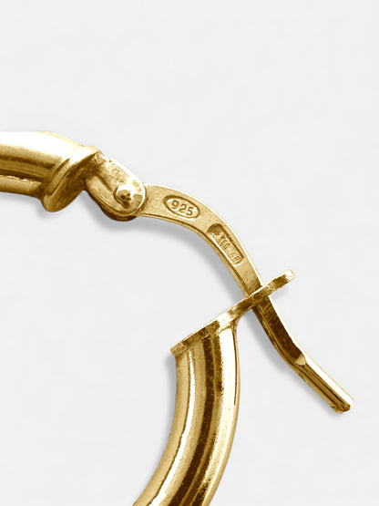 Orecchini CerchioClassic Gold-S