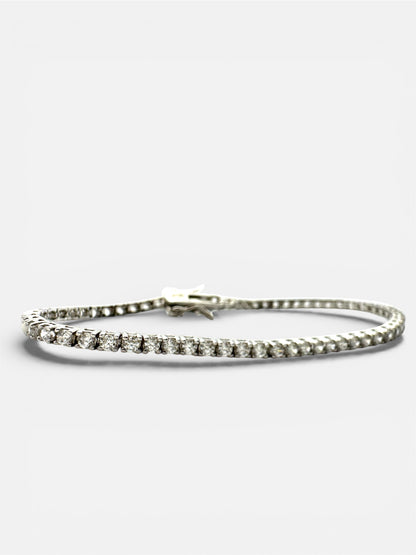Bracciale Tennis 2mm White