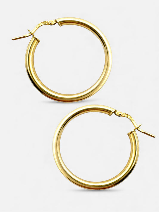 Orecchini CerchioClassic Gold-L