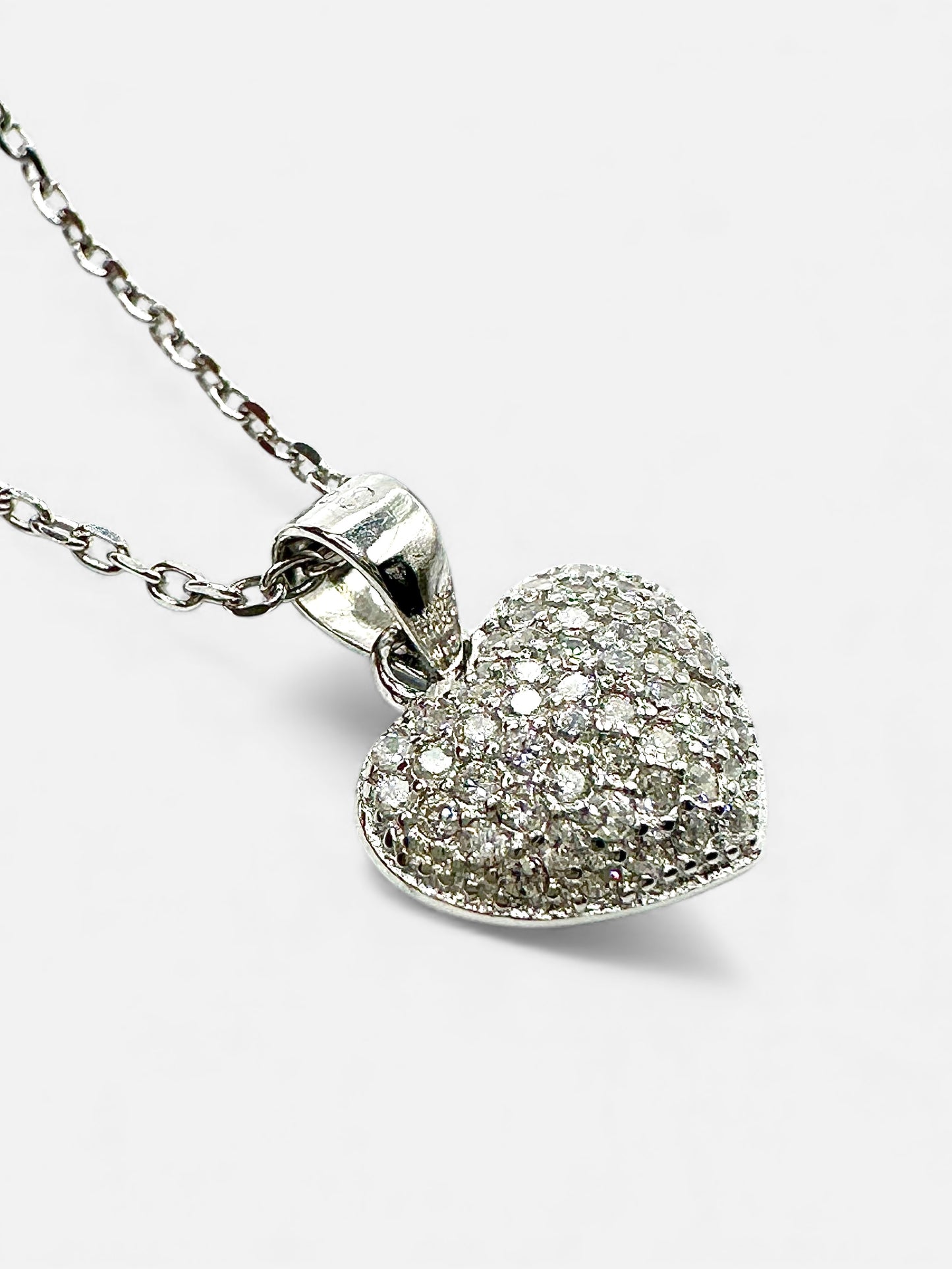 Collana Cuore PavèMini