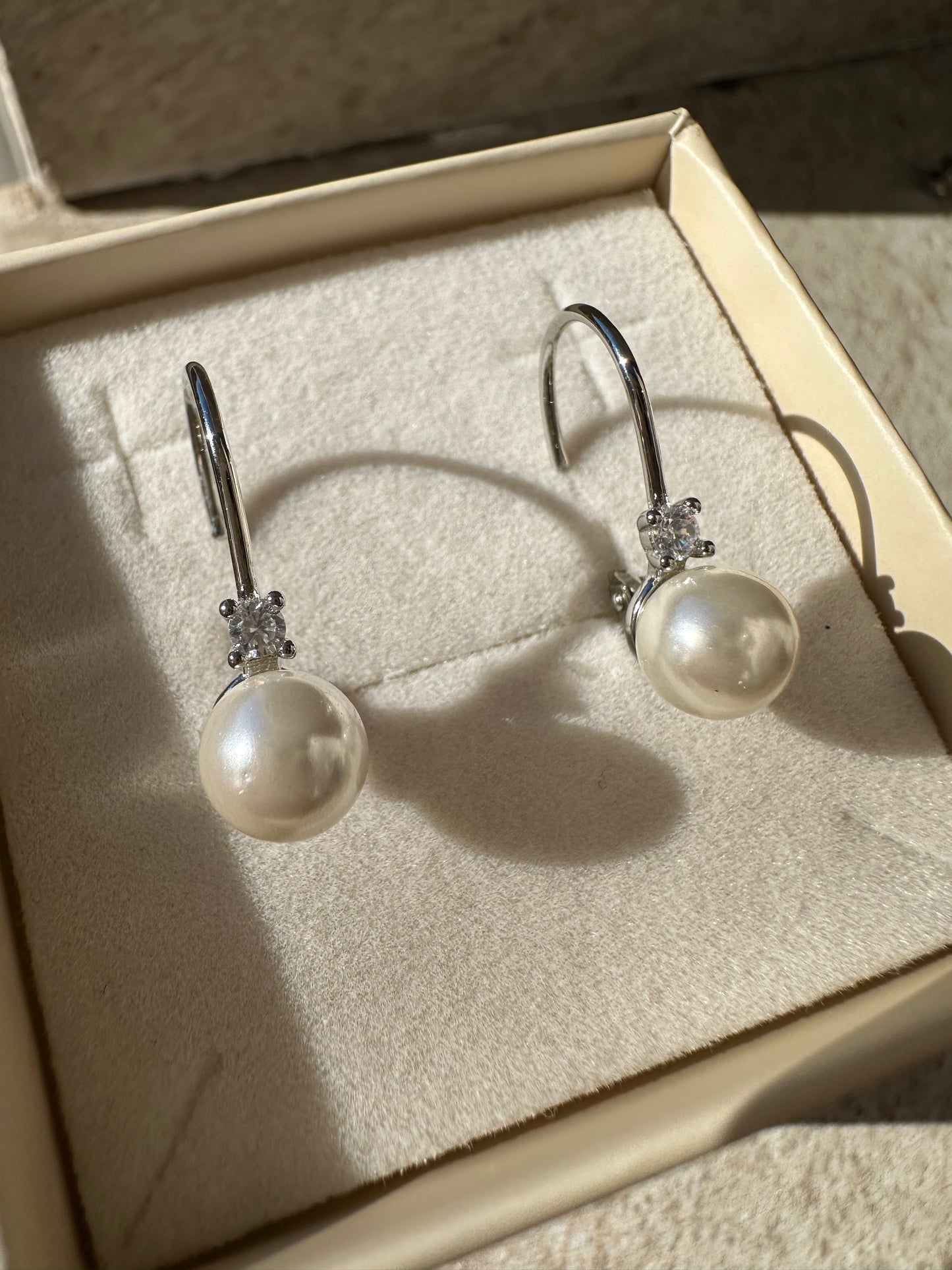 Orecchini a Monachella Perla