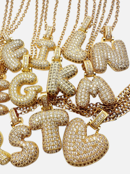 Collana LetterBubble Gold