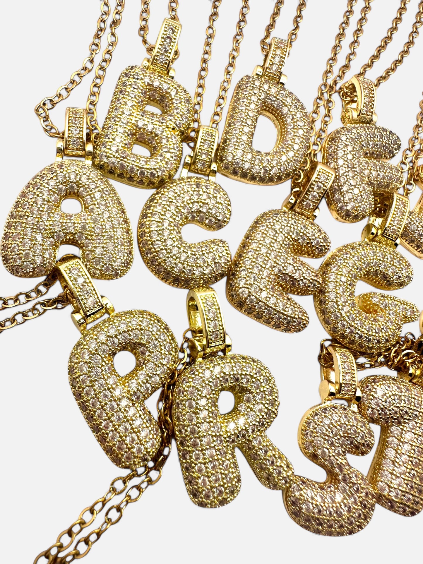 Collana LetterBubble Gold