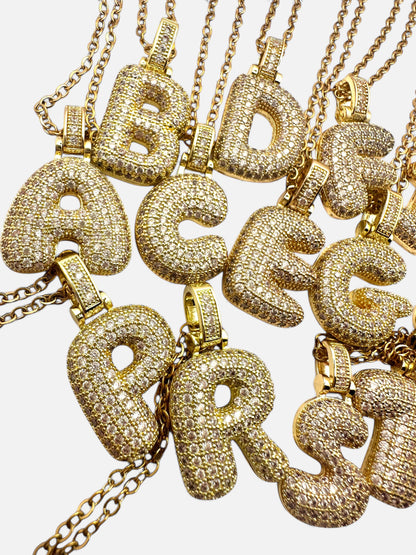 Collana LetterBubble Gold