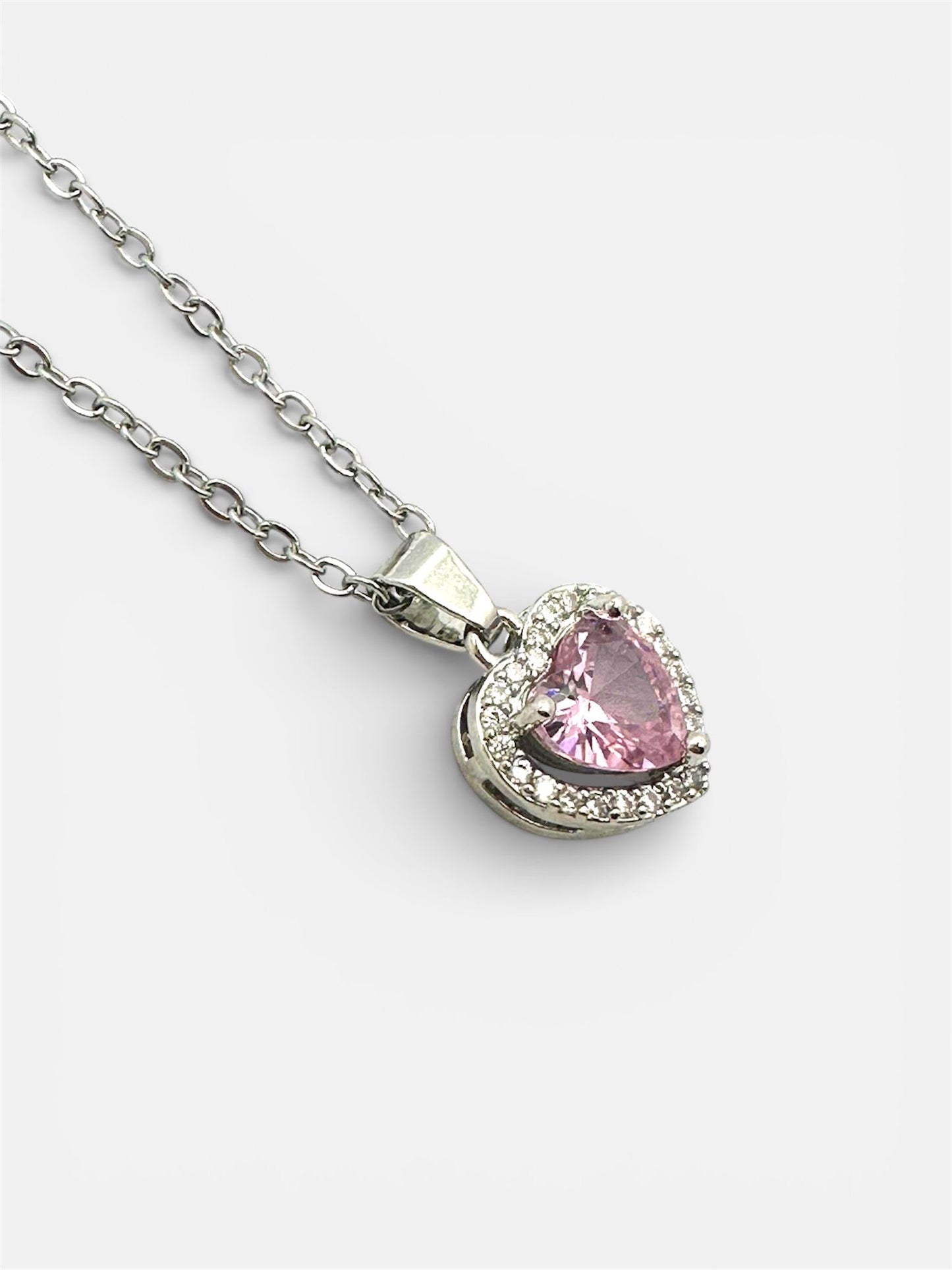 Collana Cuore Rosa