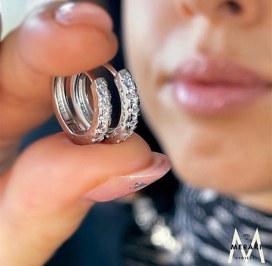 Orecchini Cerchietti FilaBrill