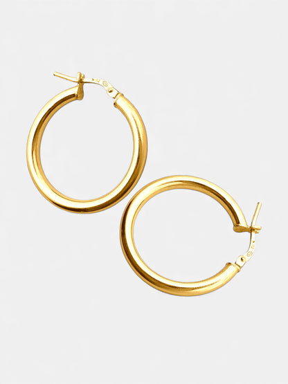 Orecchini CerchioClassic Gold-M