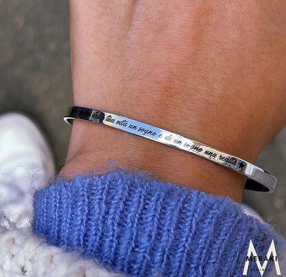 Bracciale Rigido Personalizzabile