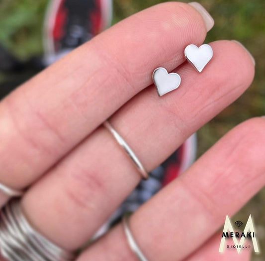 Orecchini Cuore Piccolo