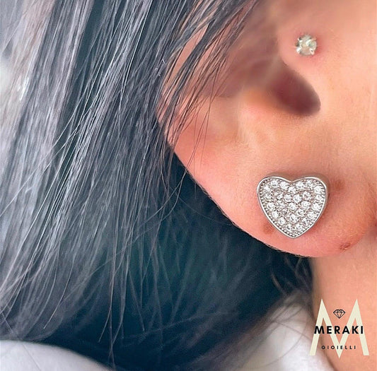 Oreccchini Cuore Pavè
