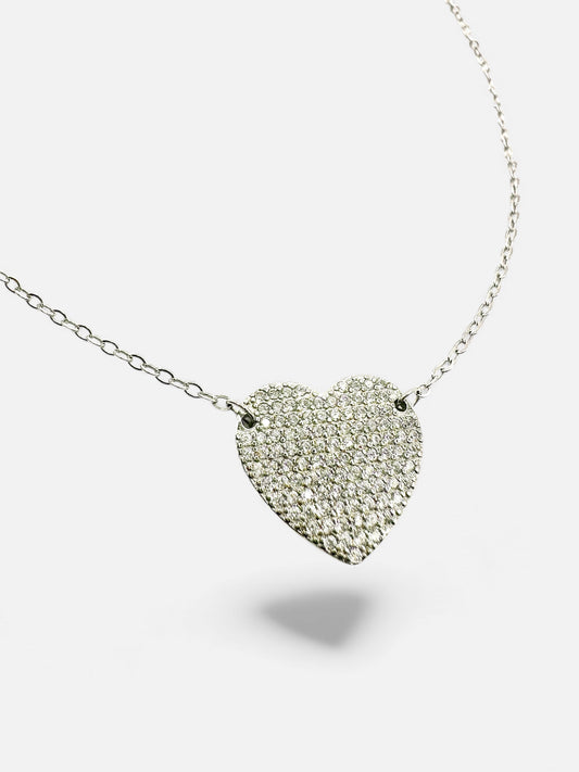 Collana CuorePavè Big