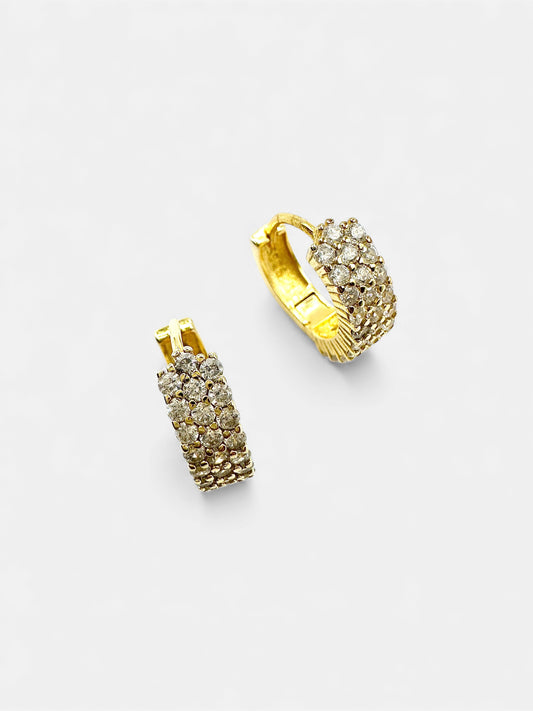 Orecchini Cerchio FasciaGold Brill