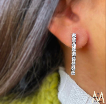 Orecchini Tennis 3mmi