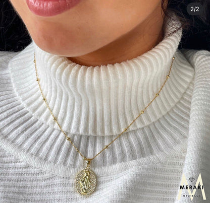 Collana Sfere MadonnaMiracolosa Gold