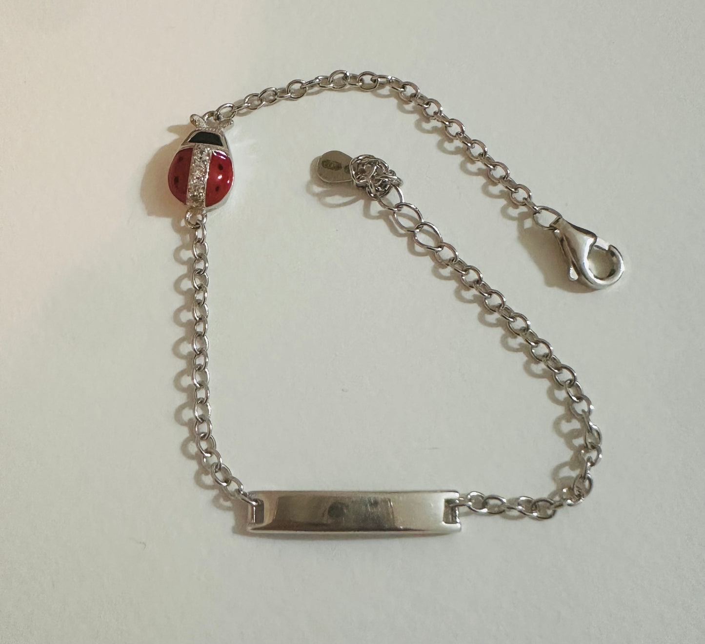 Bracciale CoccinellaBimbi Personalizzabile