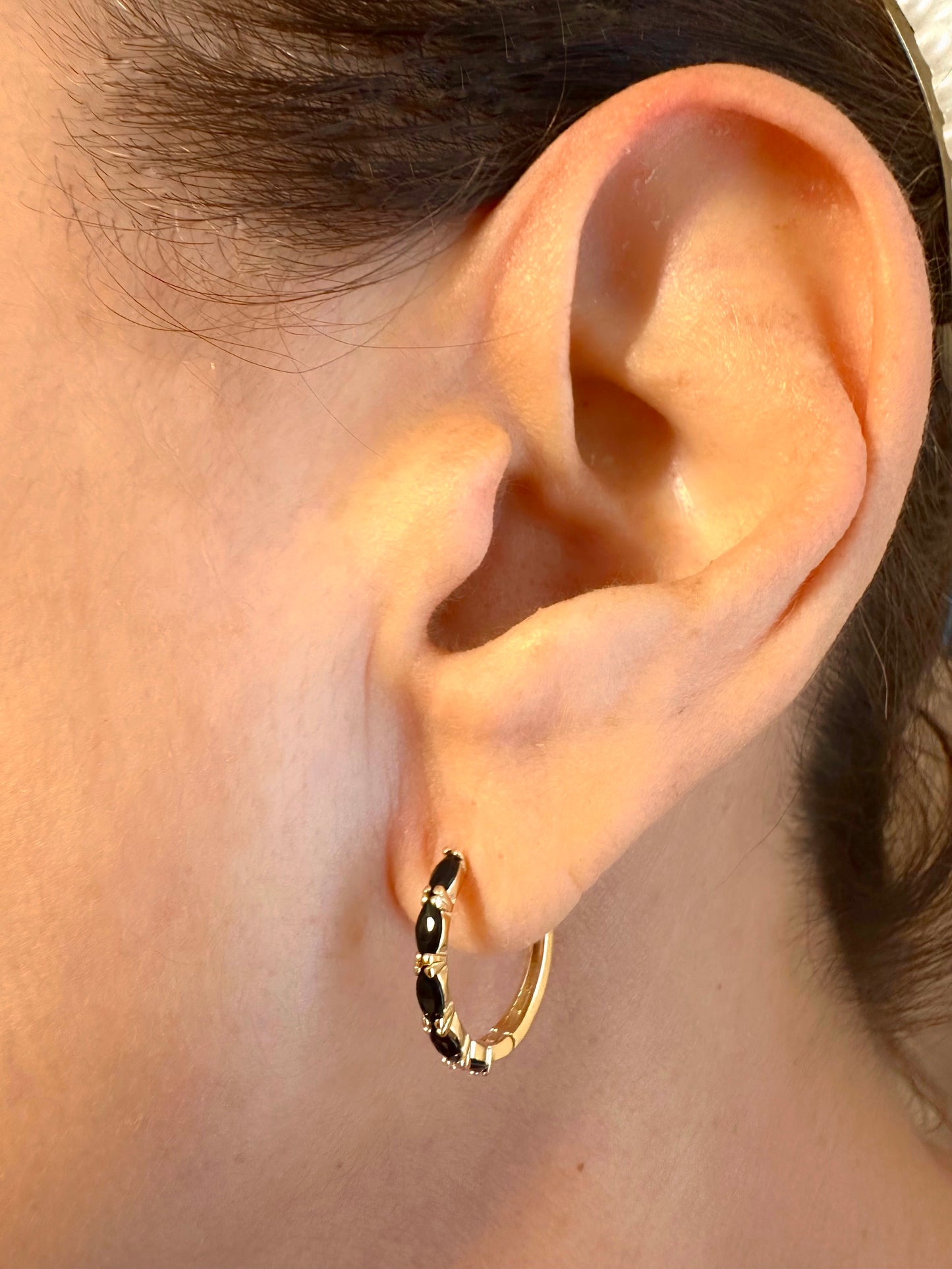 Orecchini Cerchio ChiccoBlack