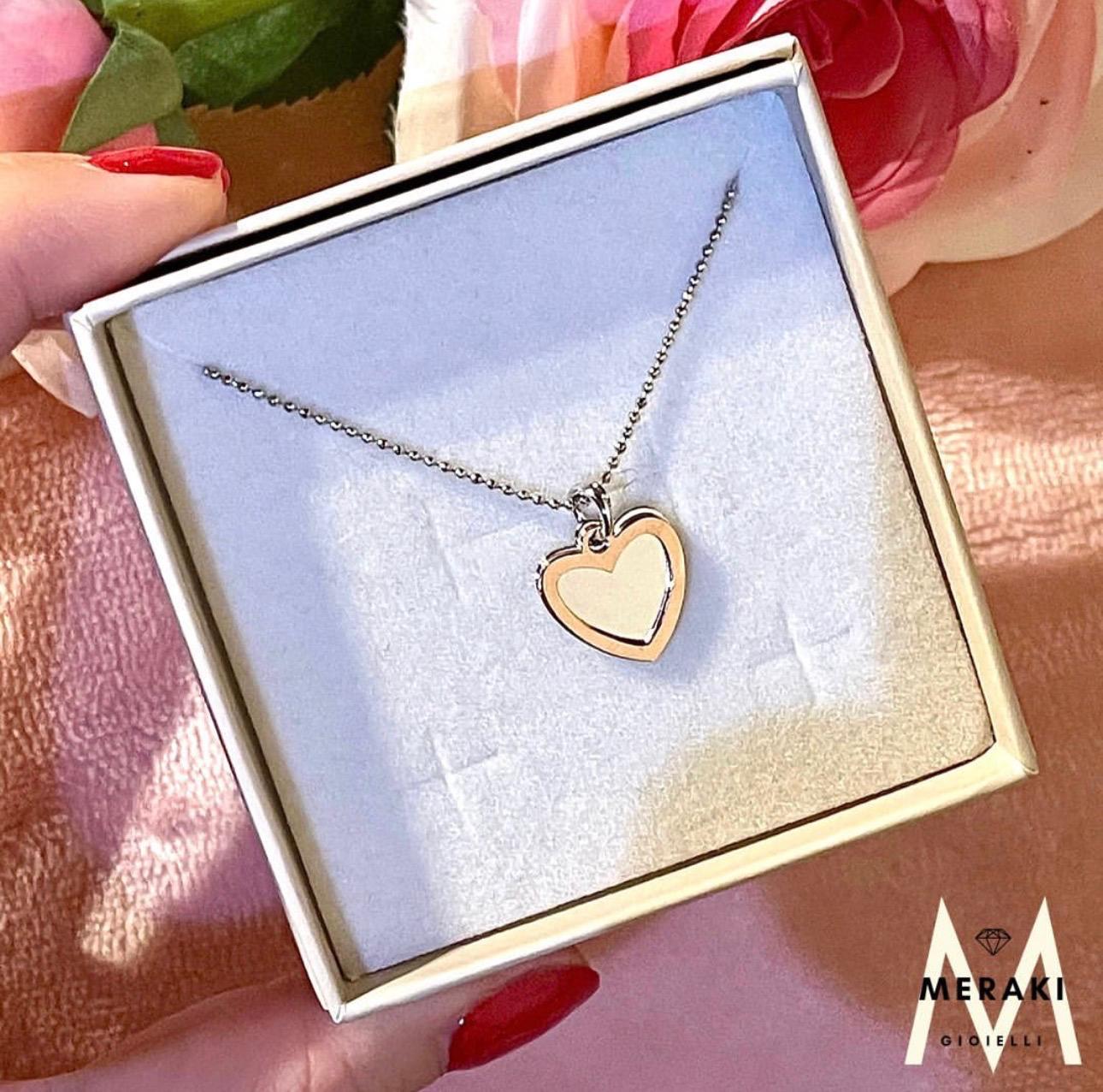 Collana Cuore DoubleRosè