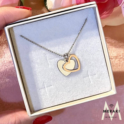 Collana Cuore DoubleRosè