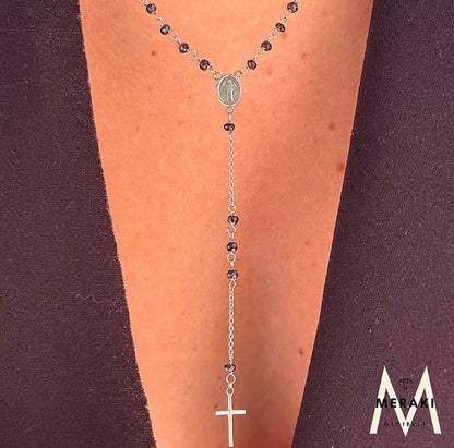 Collana Rosario Classic Black