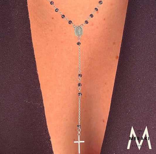 Collana Rosario Classic Black